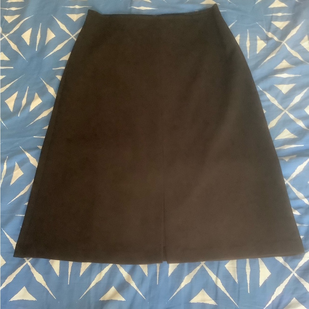 AT Center Slit MIDI Skirt
